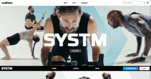 Screenshot from the brand new Wahoo SYSTM website