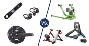 Various power meters (Stages, SRM, Favero Assioma) vs. smart bike trainers (Kinetic, Elite, Tacx)