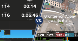 TrainerRoad vs. Wahoo SYSTM: Screens from both apps side to side