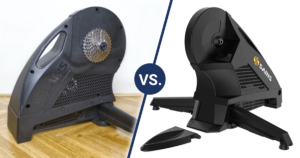 Saris H3 on the left side vs. Saris H4 on the right side.