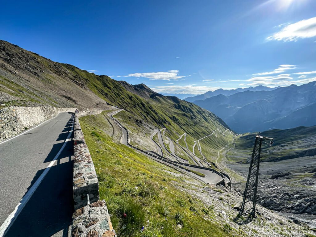 View from the Passo dello Stelvio (Prato side).