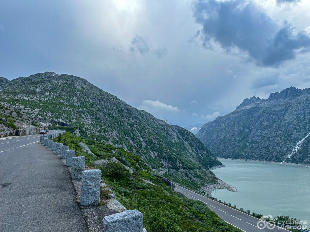 Grimselsee and the coming storm.