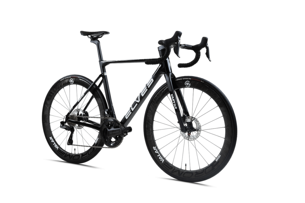 New Elves Vanyar Disc 2024 road bike with Shimano groupset.