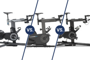 Wahoo KICKR Bike vs. Shift vs. Bike PRO comparison.