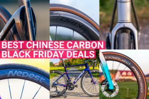 Best Chinese Carbon Black Friday Deals: Details of various Chinese products, such as Winspace T1600, Elitewheels DRIVE II, YOELEO G21 Altera, Nepest NOVA, Winspace SLC5, and YOELEO NxT SL2.