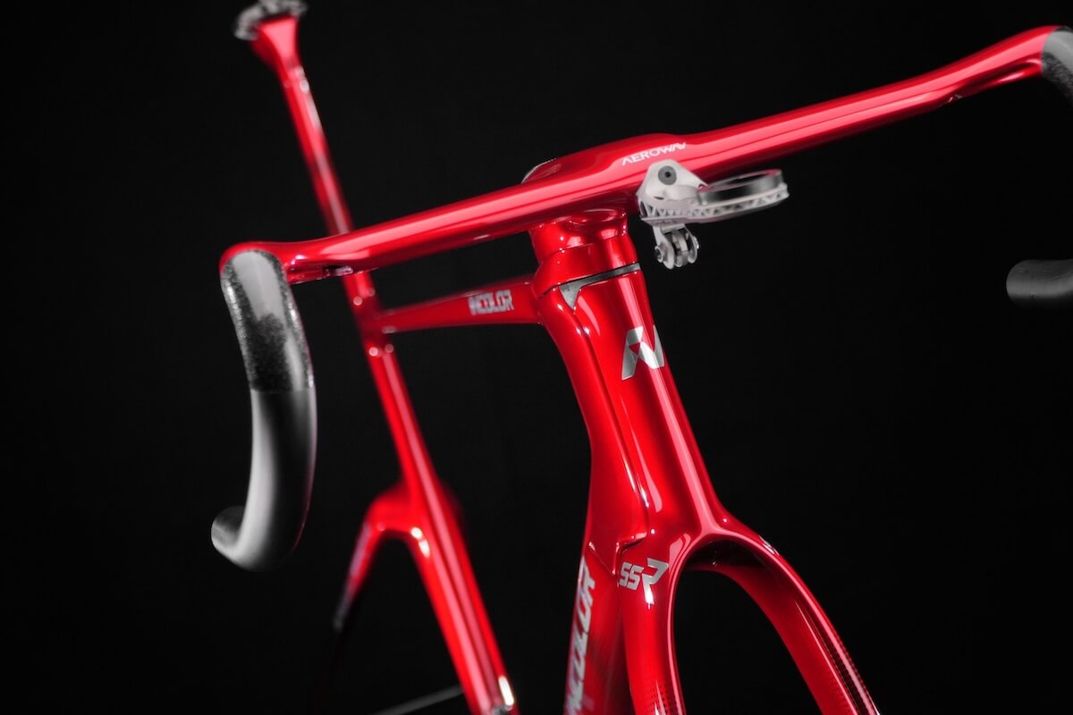 Red Incolor SSR frame front view.