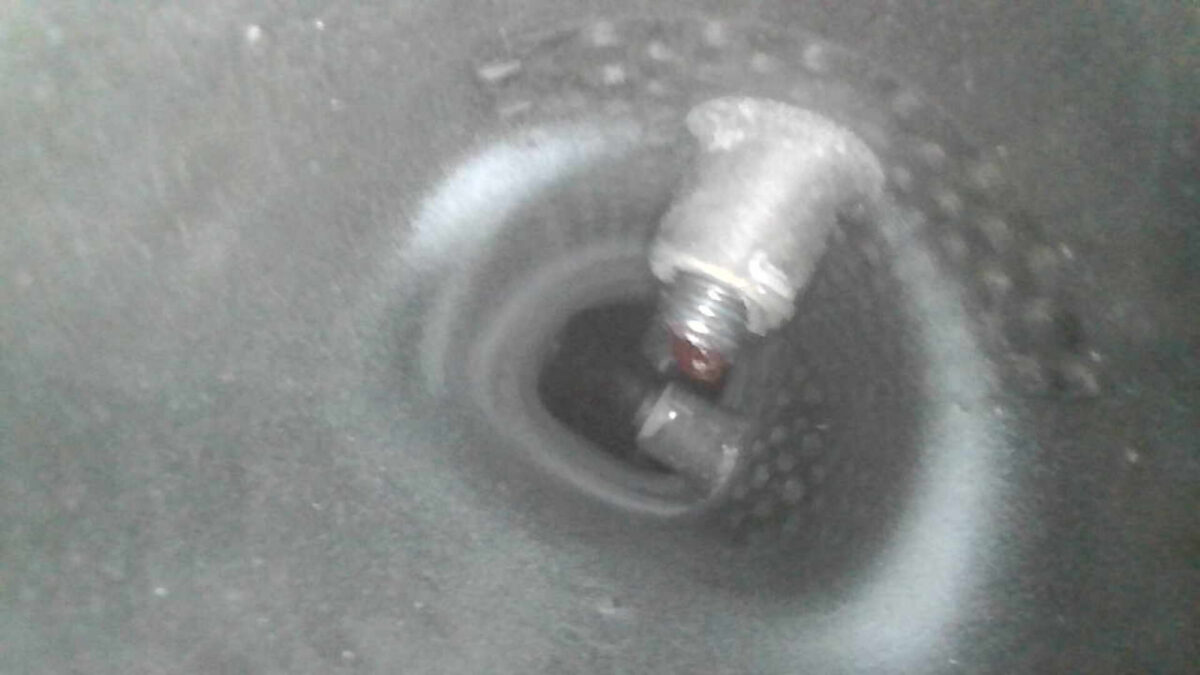 YOELEO G21 Altera from the inside (seat tube).