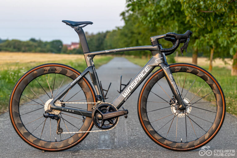 Recenze Winspace T1600: Winspace T1600 na cyklostezce.