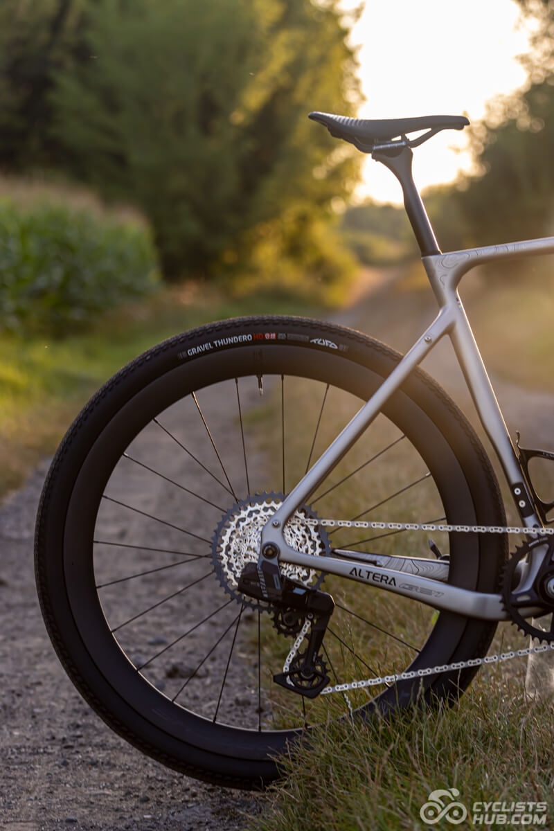 YOELEO G21 Altera rear wheel.