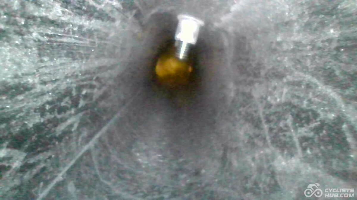 Winspace SLC5 from the inside - down tube.