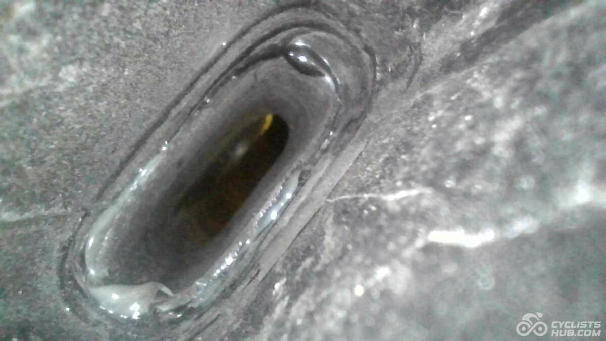 Winspace SLC5 from the inside - seat stays.