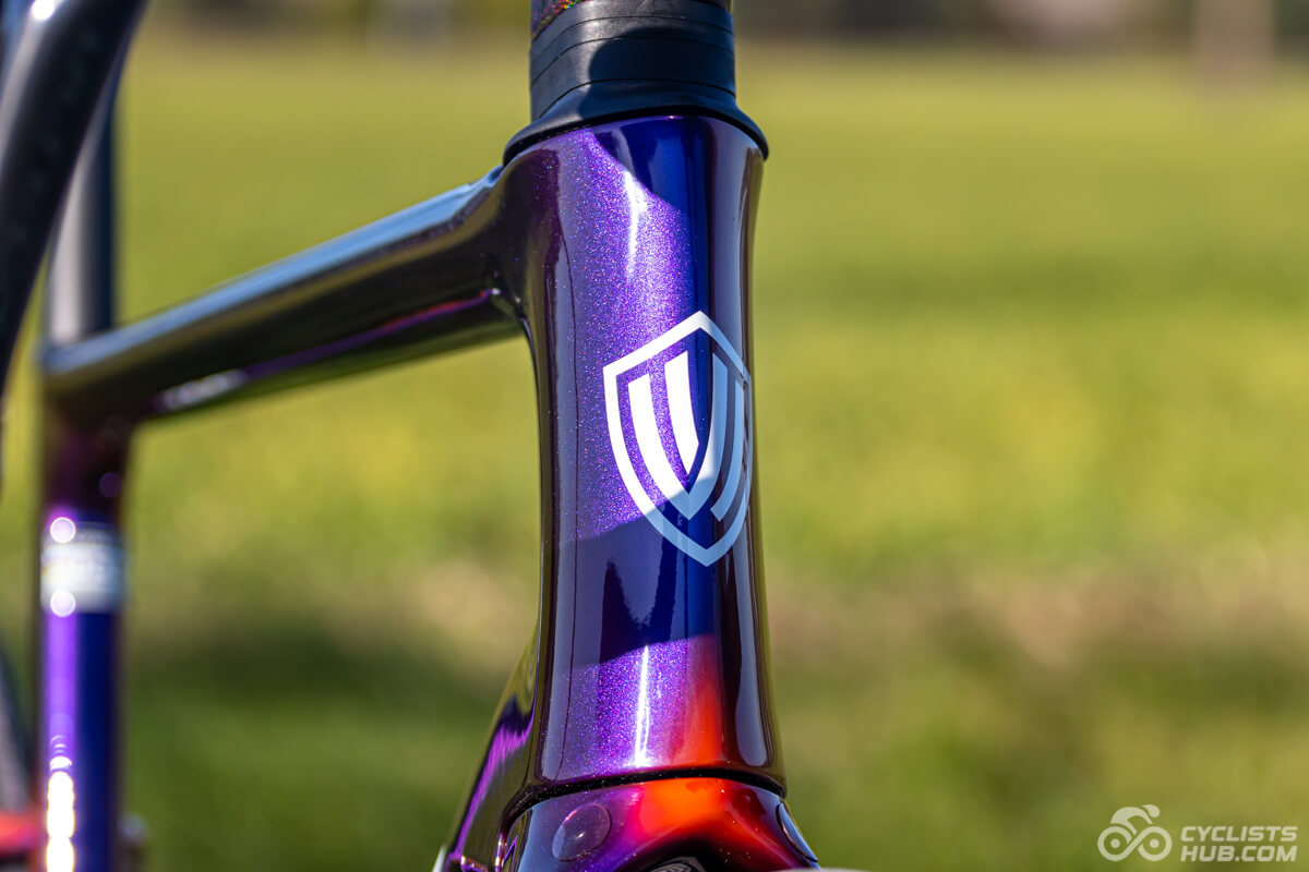 Winspace SLC5 headtube front view.