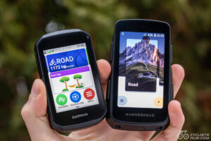 Garmin Edge 850 vs. Hammerhead Karoo 3.