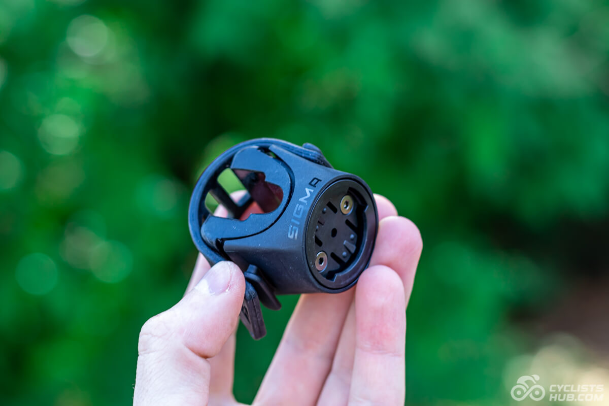 Me holding the Sigma RECO 81 mount.