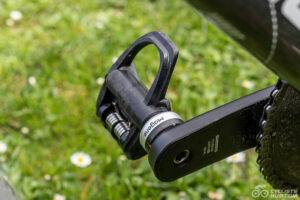 Magene P715 review: Magene P715 mounted in Shimano Ultegra 160mm crank.