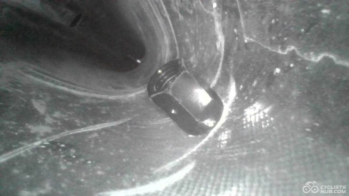 Particle GCX45 from the inside.