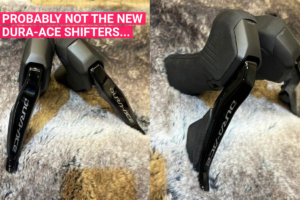 Shimano Dura-Ace and Ultegra rumors: Rumored DA shifters in a carpet - most likely fake news.