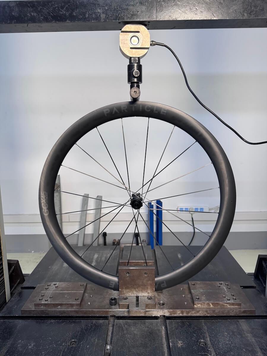Particle GCX45 Hyperlight Vertical Stiffness Test.