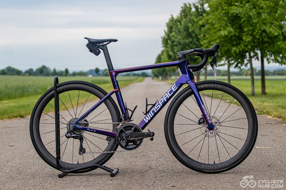 Winspace SLC5 with Particle GCX45 wheels.