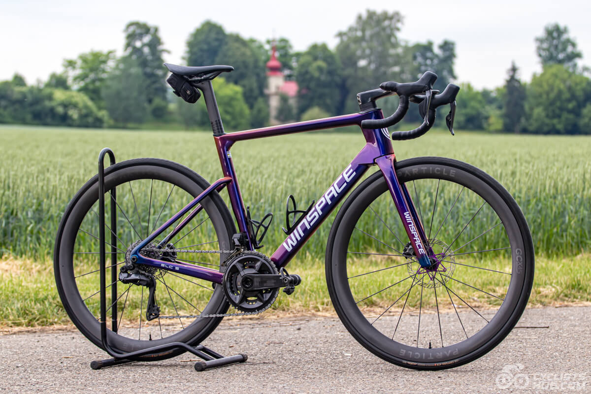 Winspace SLC5 with Particle GCX45 wheels.