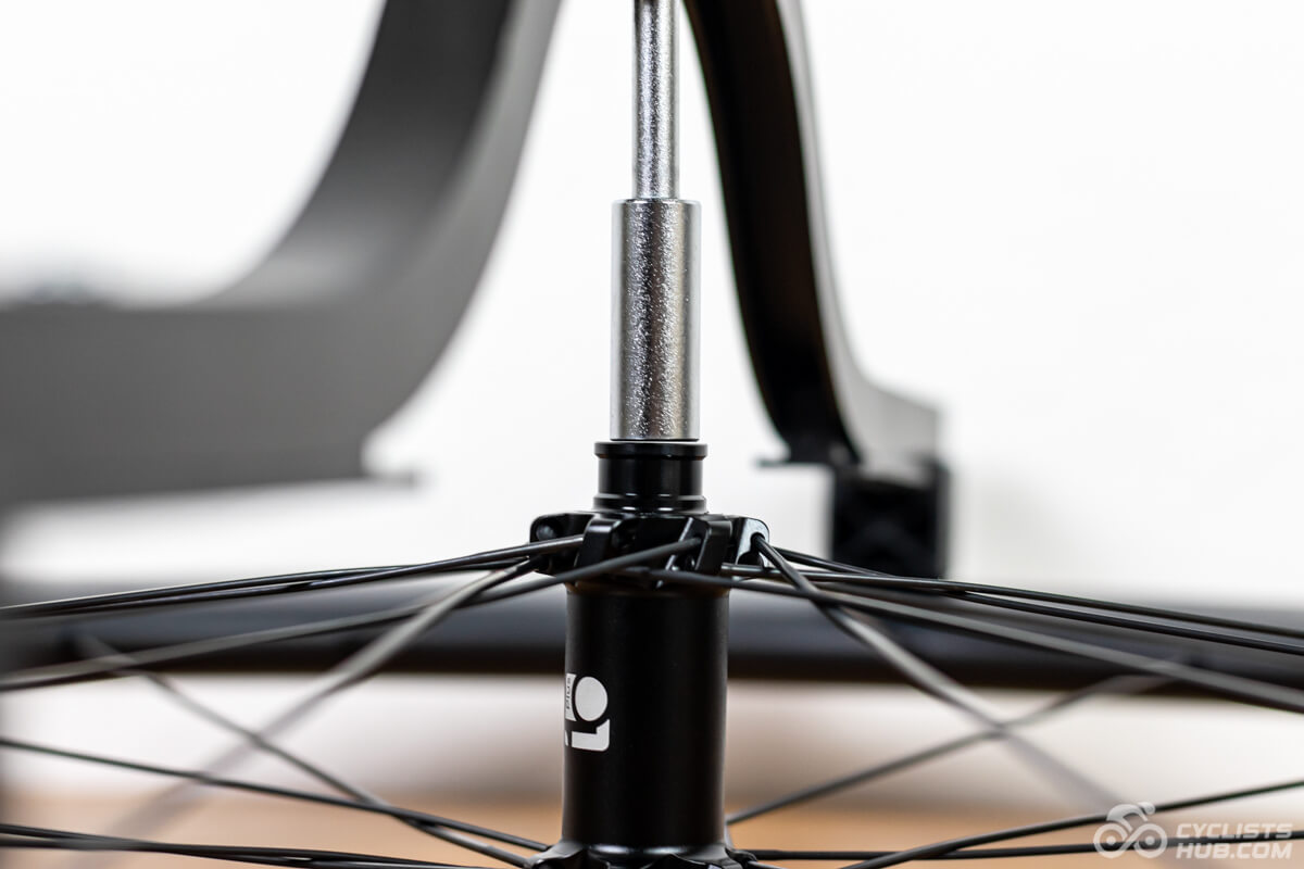 10Plus T-Series 50mm dishing front wheel drive side.