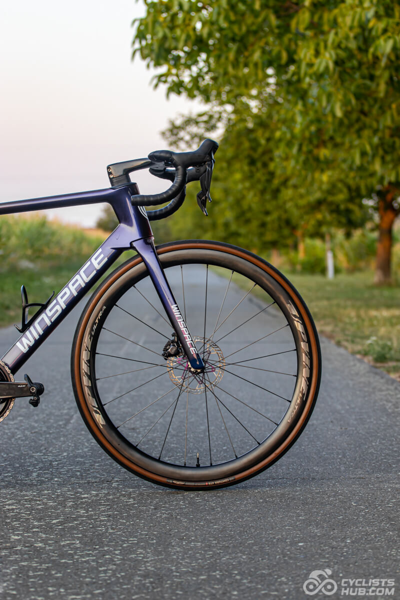 UPVINE Ultra front wheel.