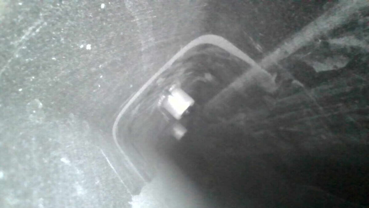 Winspace M6 from the inside - downtube.